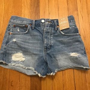 NWT madewell jean shorts